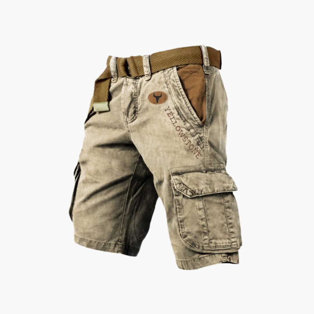 Anton | Cargo-shorts med 6 lommer