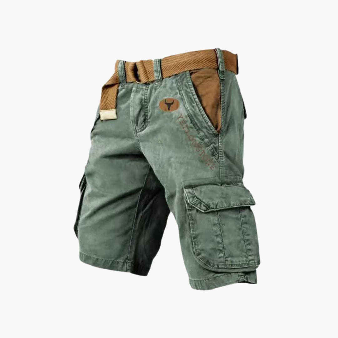 Anton | Cargo-shorts med 6 lommer