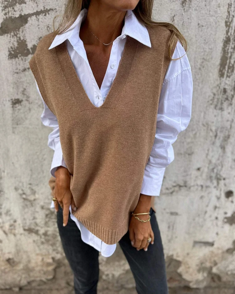 Isa | Strikket Sweater Vest