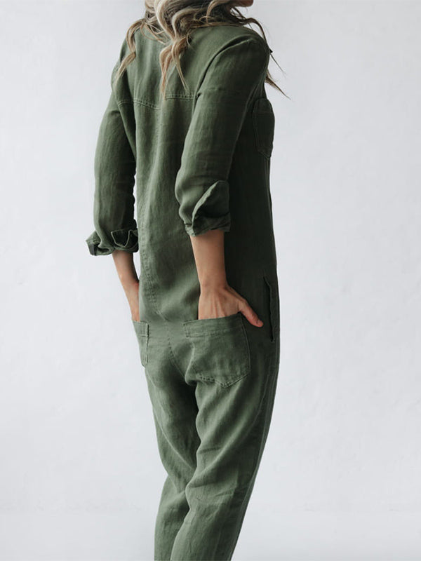 Sofia™ | Langærmet Jumpsuit