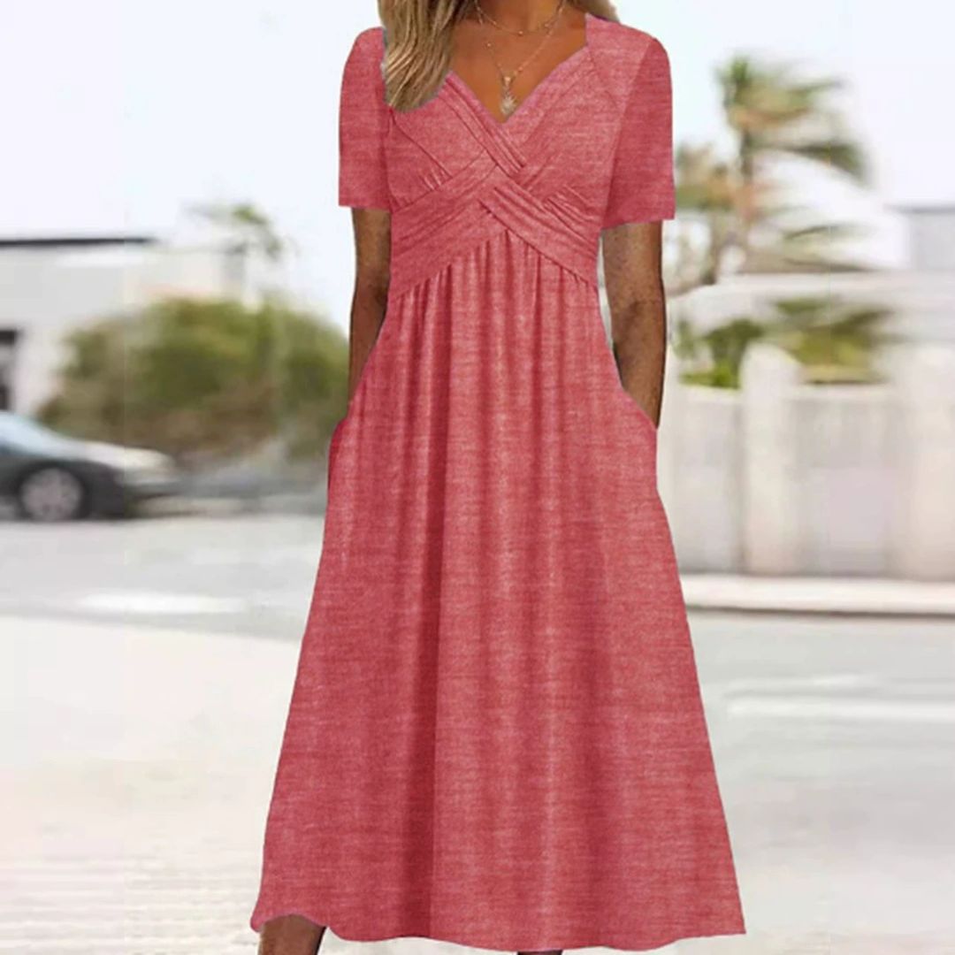 Nicole | Elegant og Slankende Kjole