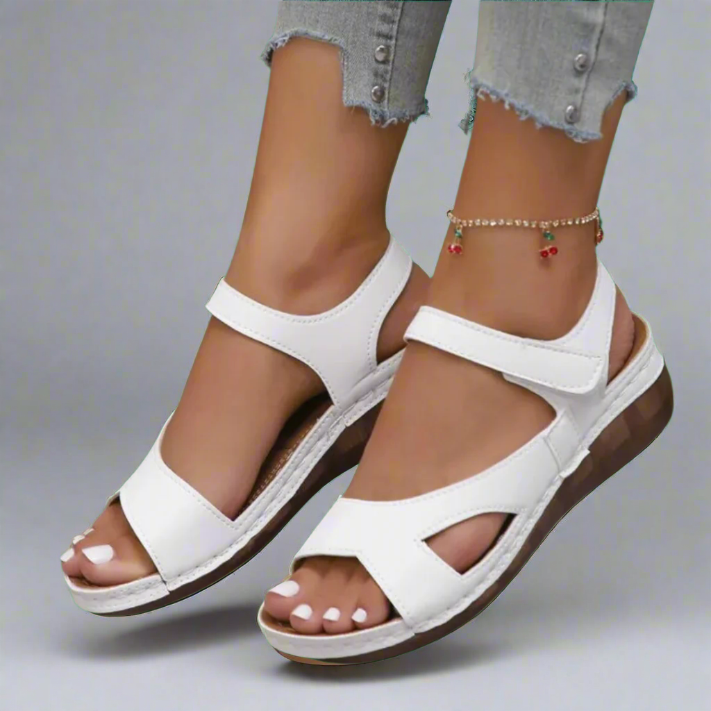 Ilona | Håndlavede wedge-sandaler i premium materiale