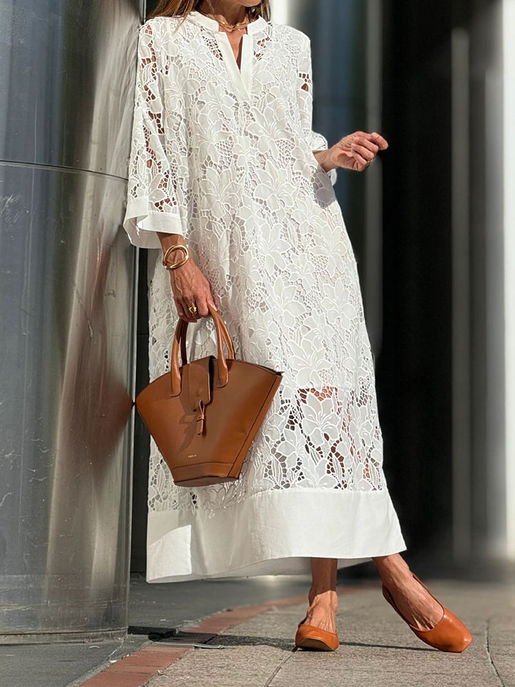 Sophie™ | Elegant kjole med kantbånd