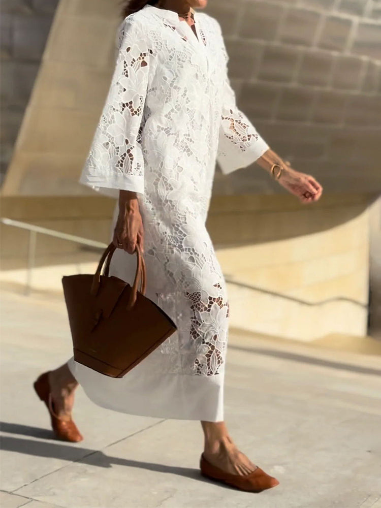 Sophie™ | Elegant kjole med kantbånd