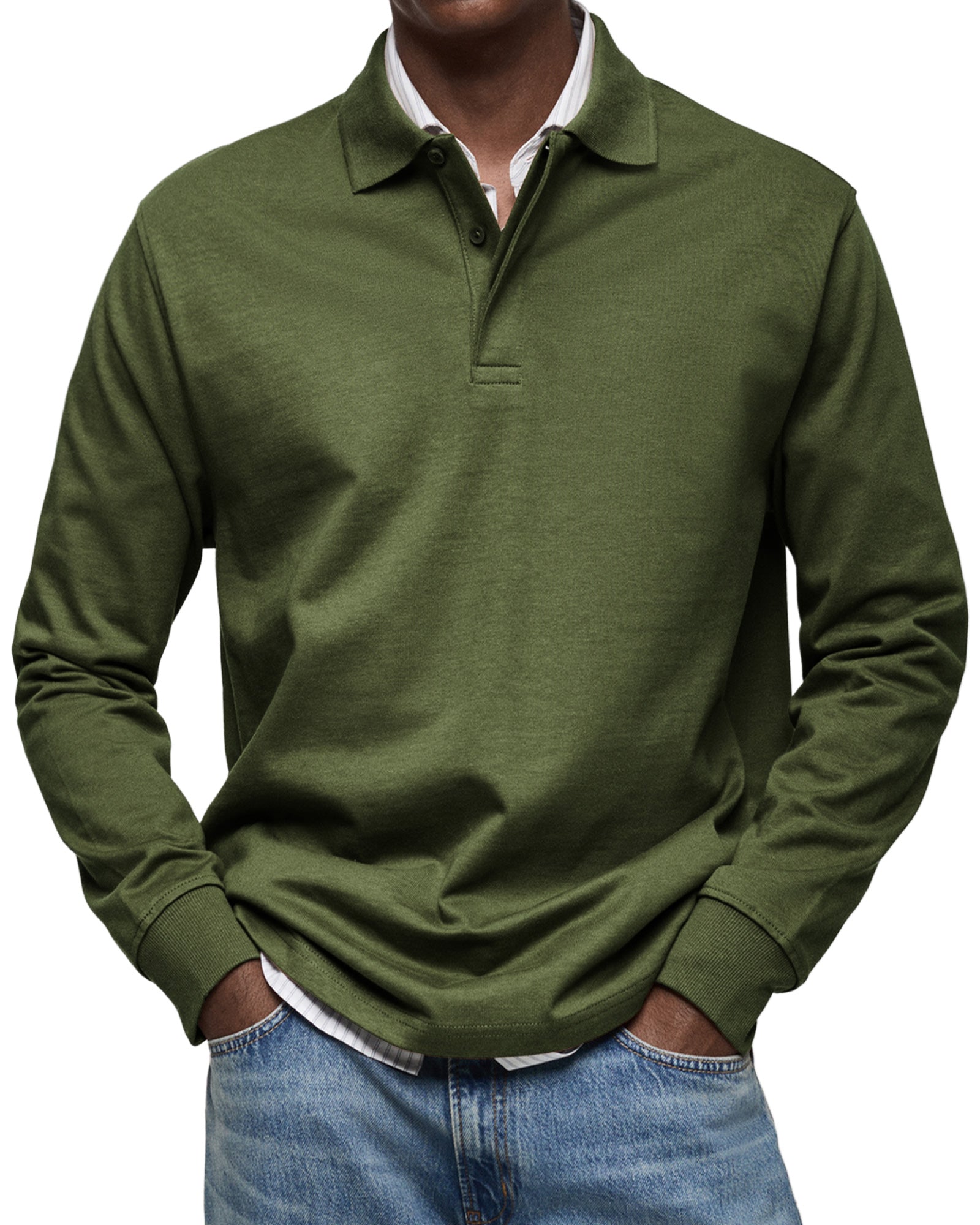 Mikkel – Langærmet Polo med Stil og Sjæl