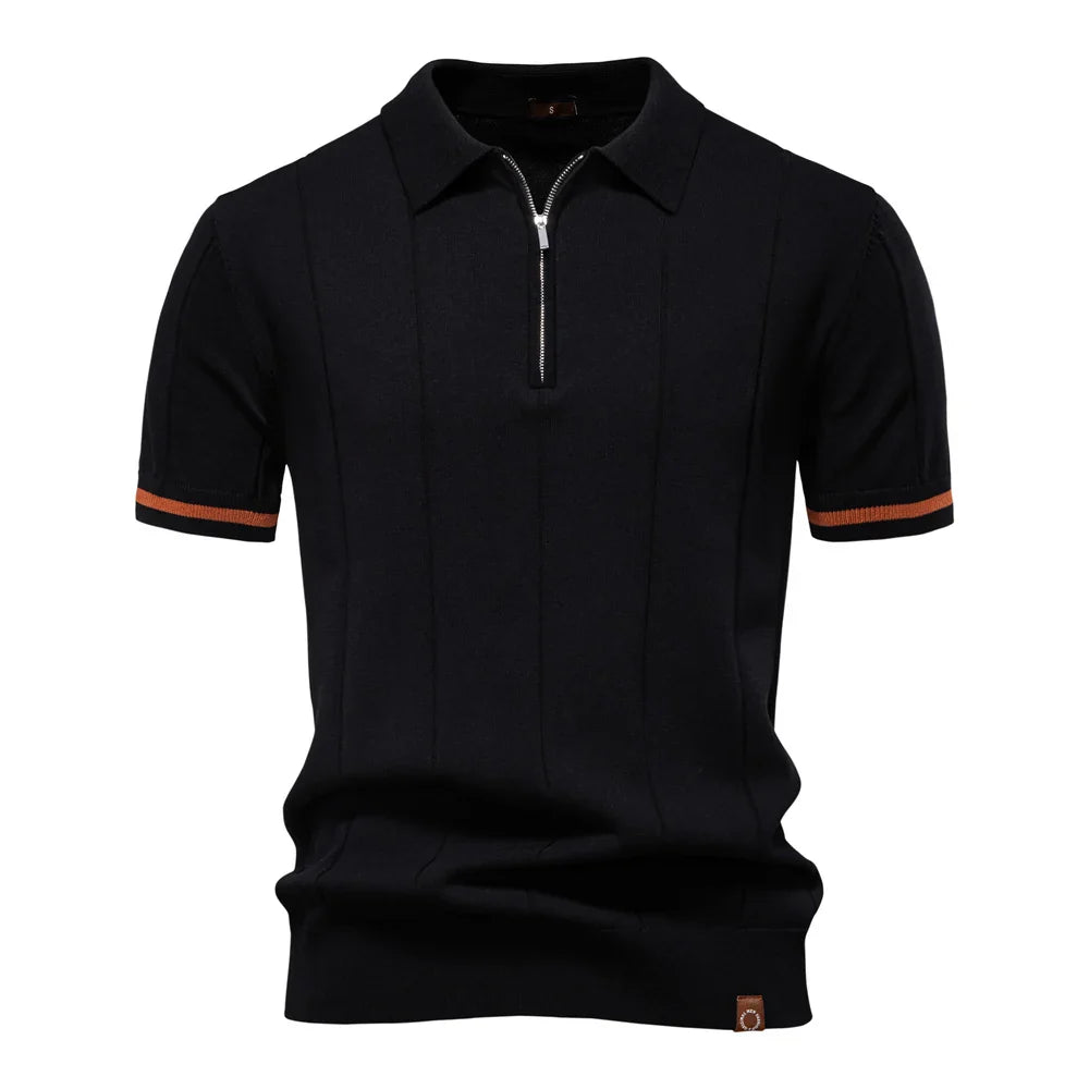Harold | Poloshirt til mænd med lynlås