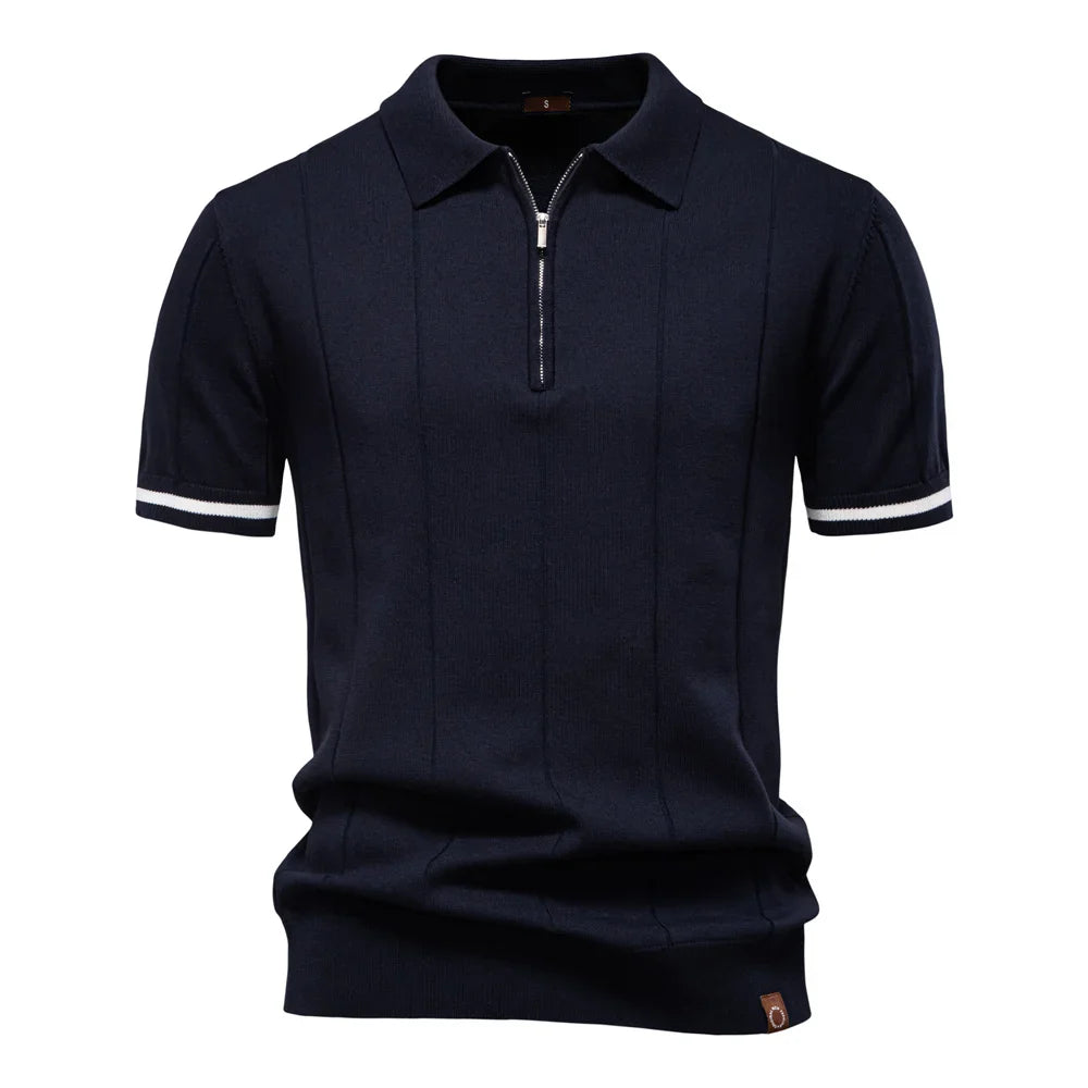 Harold | Poloshirt til mænd med lynlås