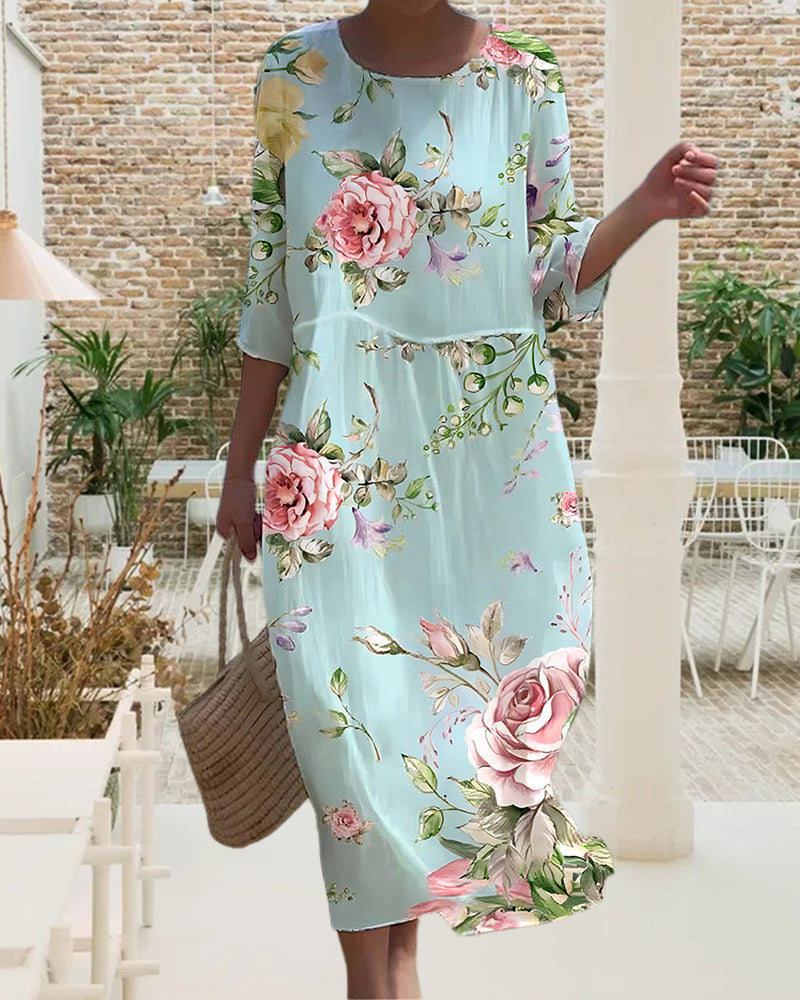 Mara™ | Elegant Blomsterkjole