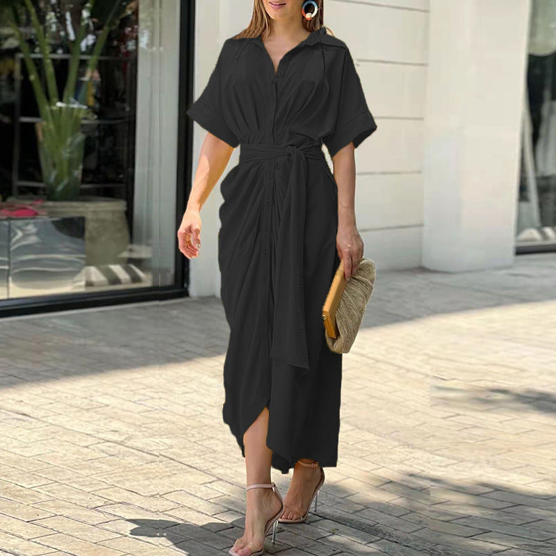 Amalia | Luksus Maxi Wrap Kjole (Næsten udsolgt)