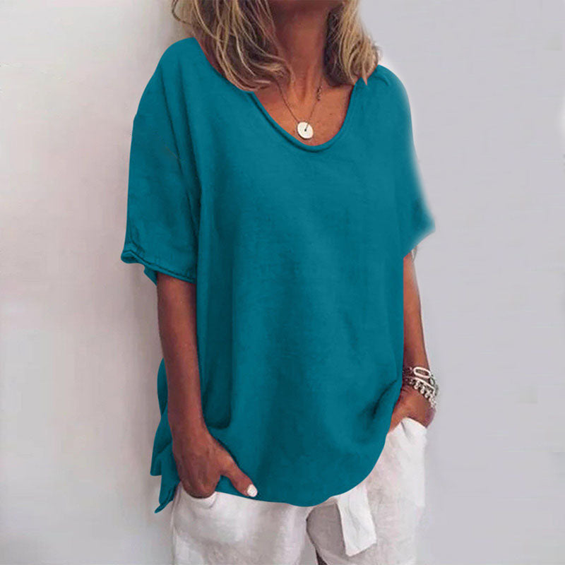 Anna | Behagelig Løs Bluse (1+1 GRATIS)