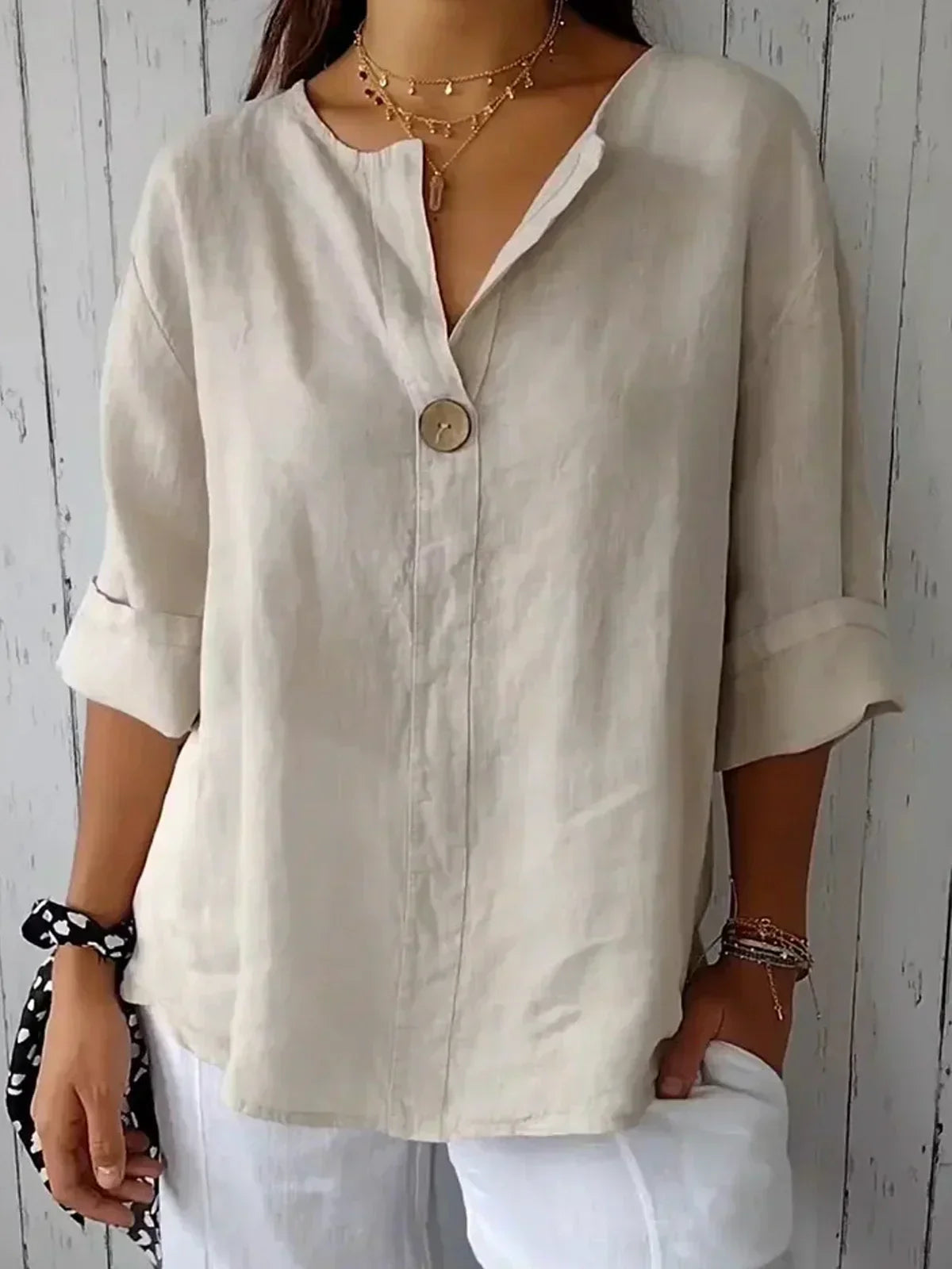 Nora™ | Chic og komfortabel bluse