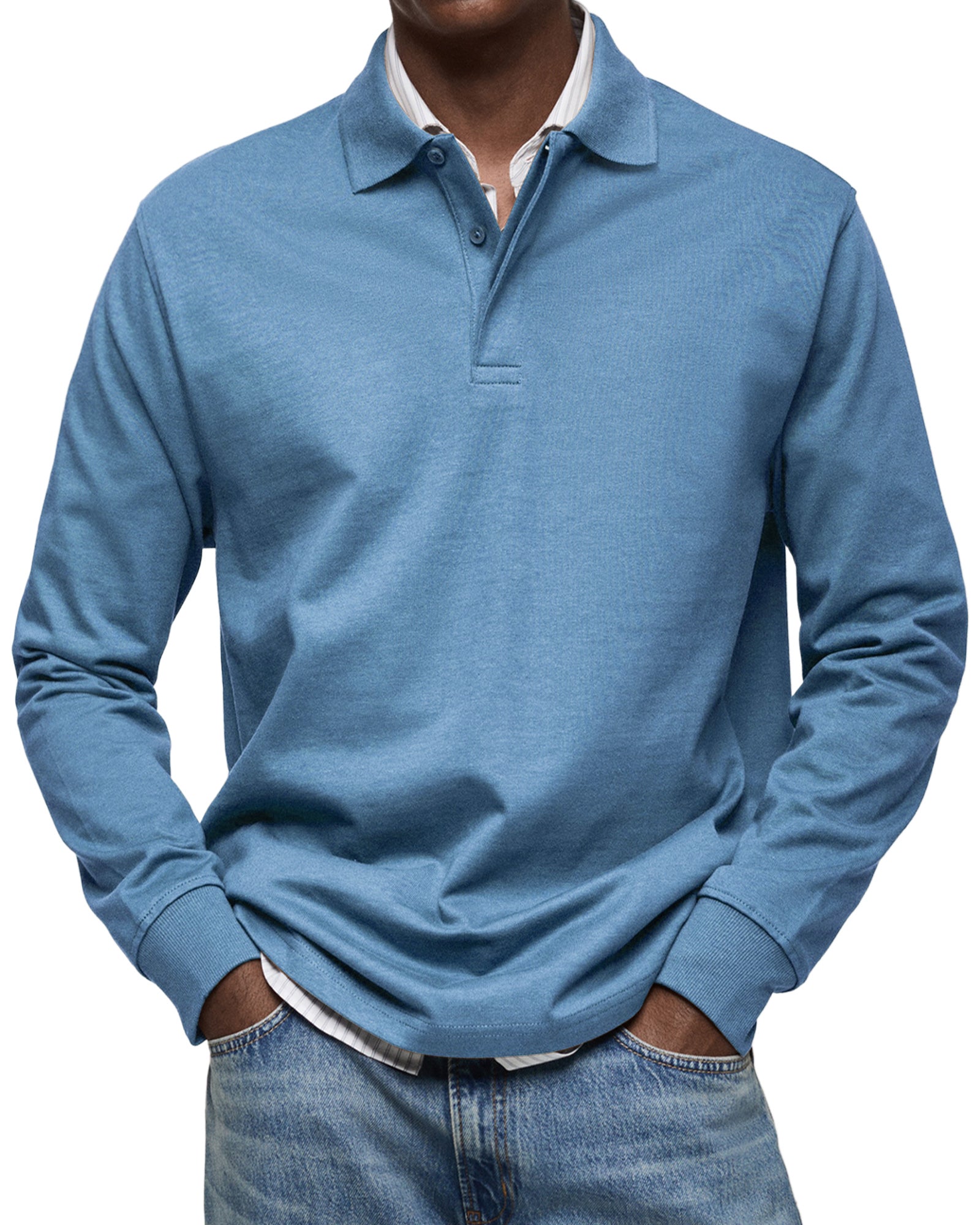 Mikkel – Langærmet Polo med Stil og Sjæl
