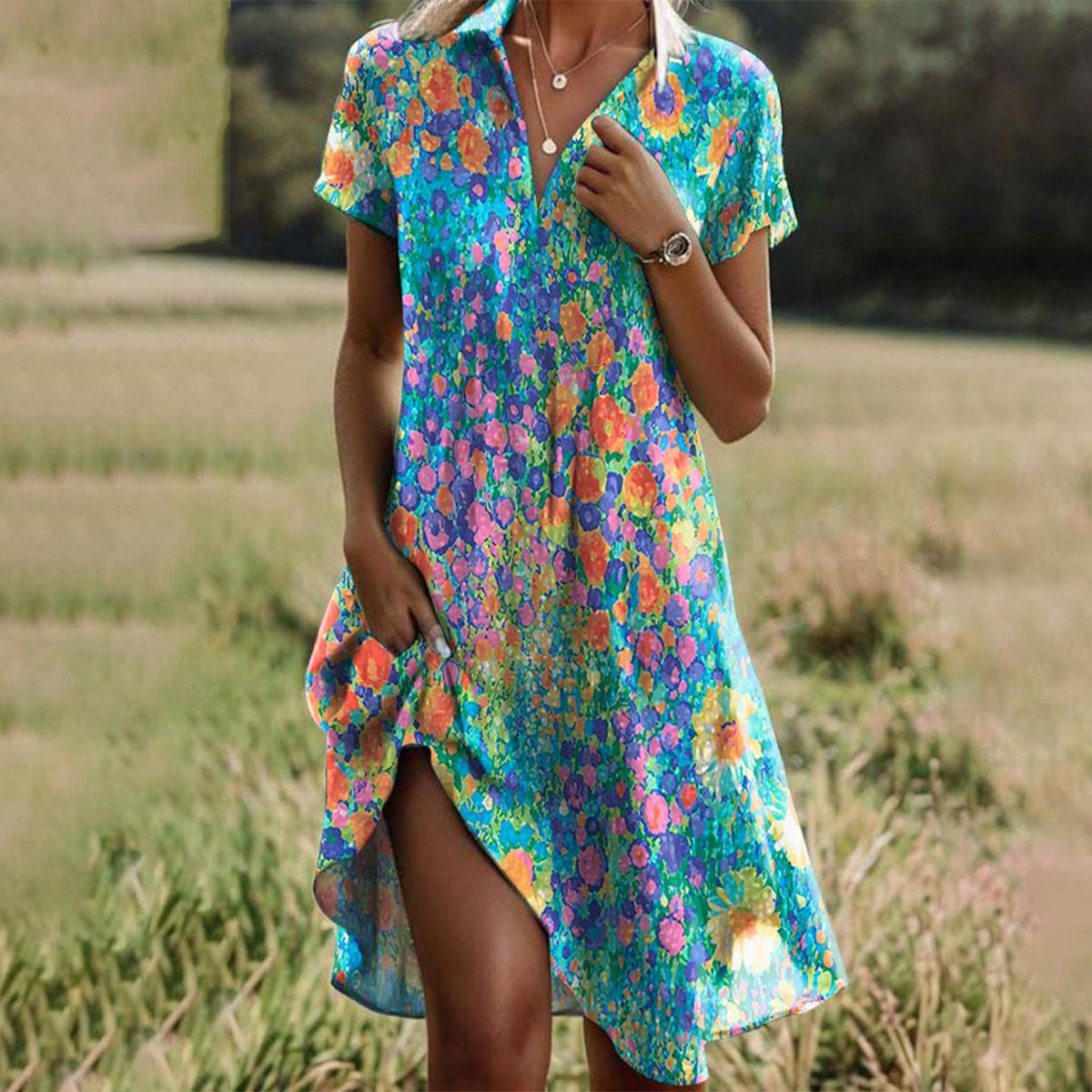 Graziana™ | Komfortabel og Trendy Sommerkjole
