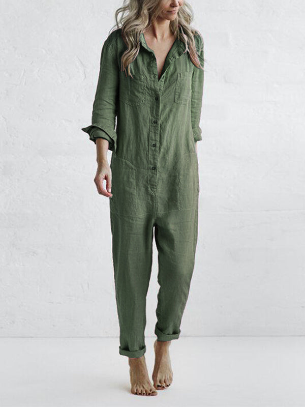 Sofia™ | Langærmet Jumpsuit