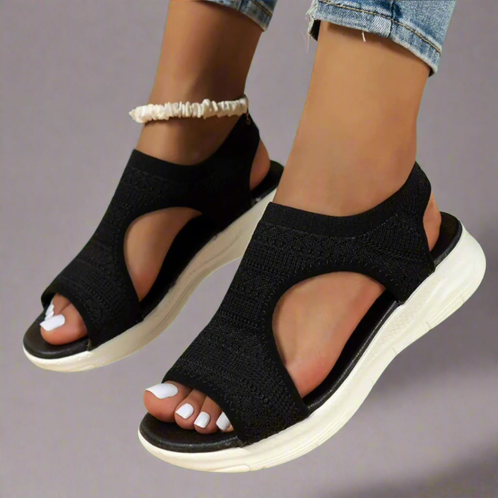 Amelie | Håndlavede Wedge-sandaler i premium materiale