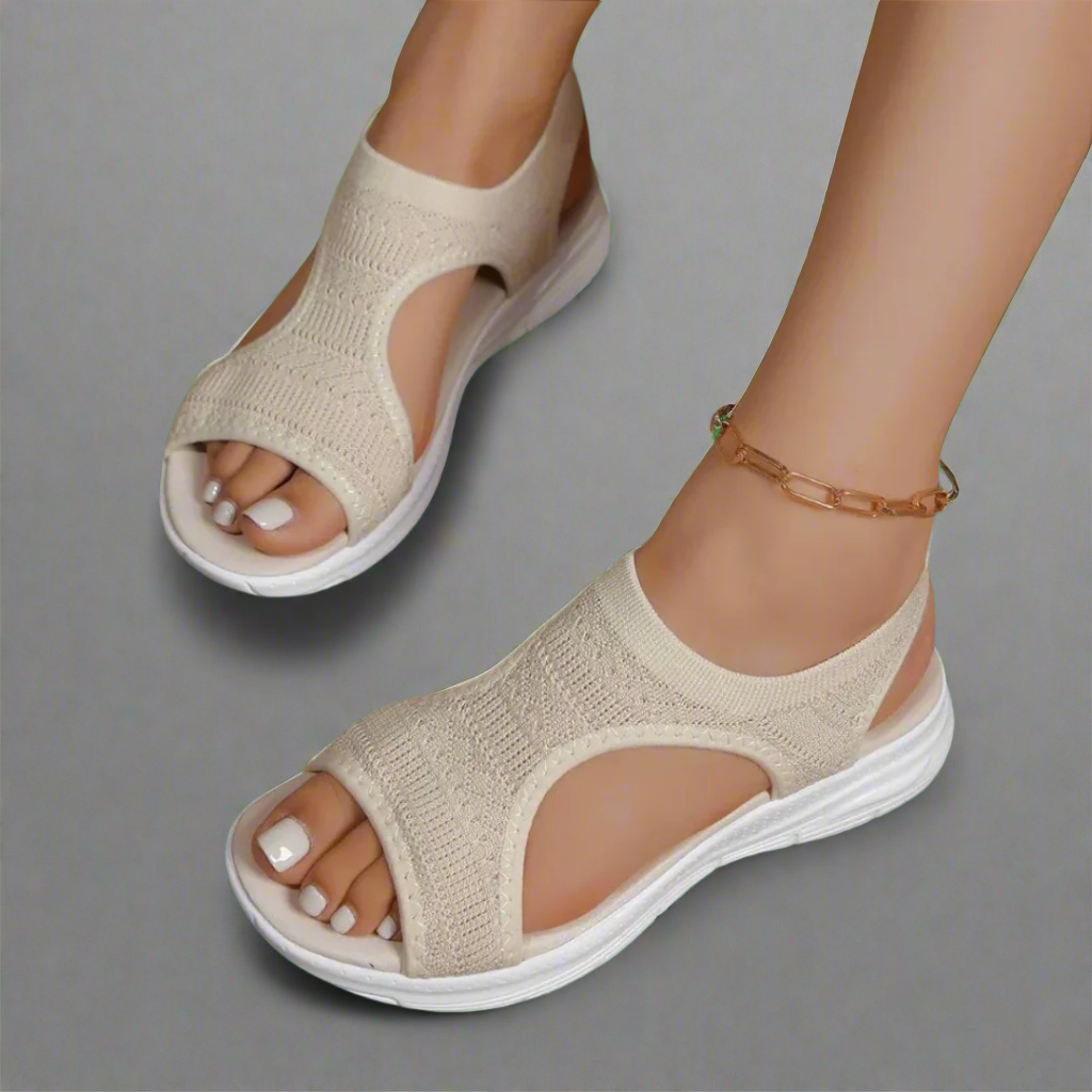 Amelie | Håndlavede Wedge-sandaler i premium materiale
