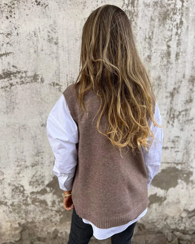 Isa | Strikket Sweater Vest