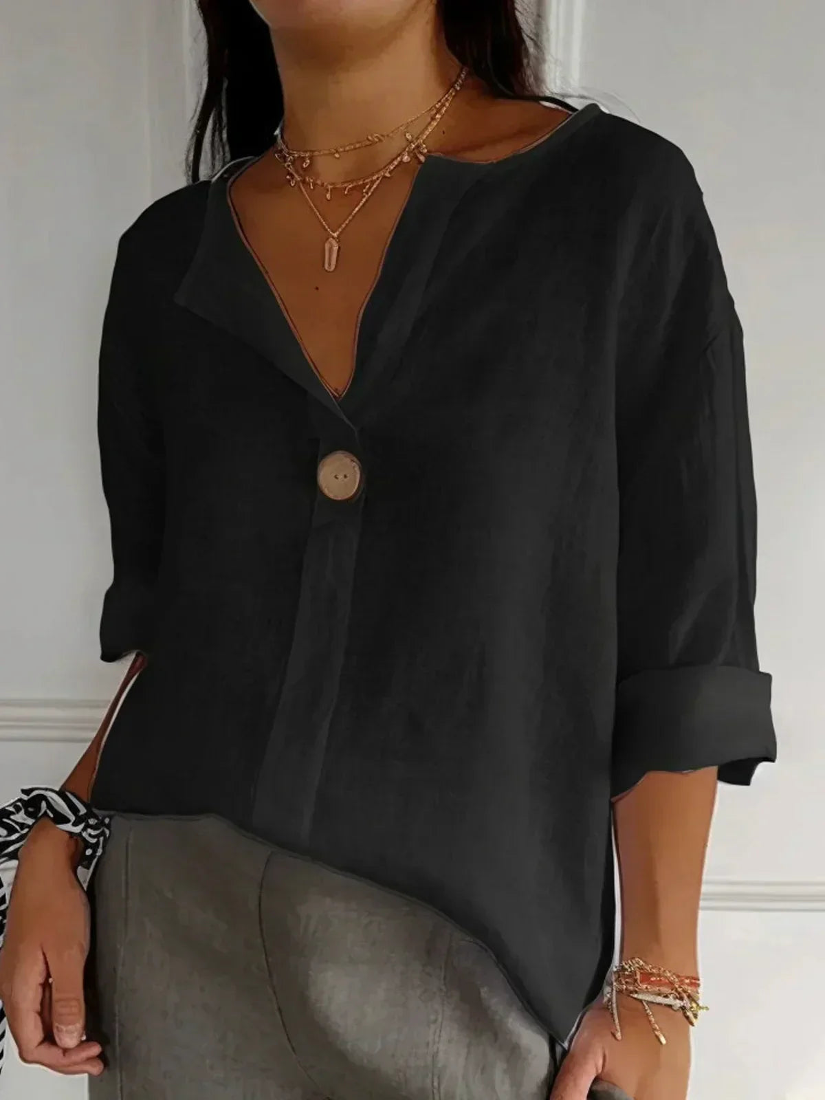 Nora™ | Chic og komfortabel bluse