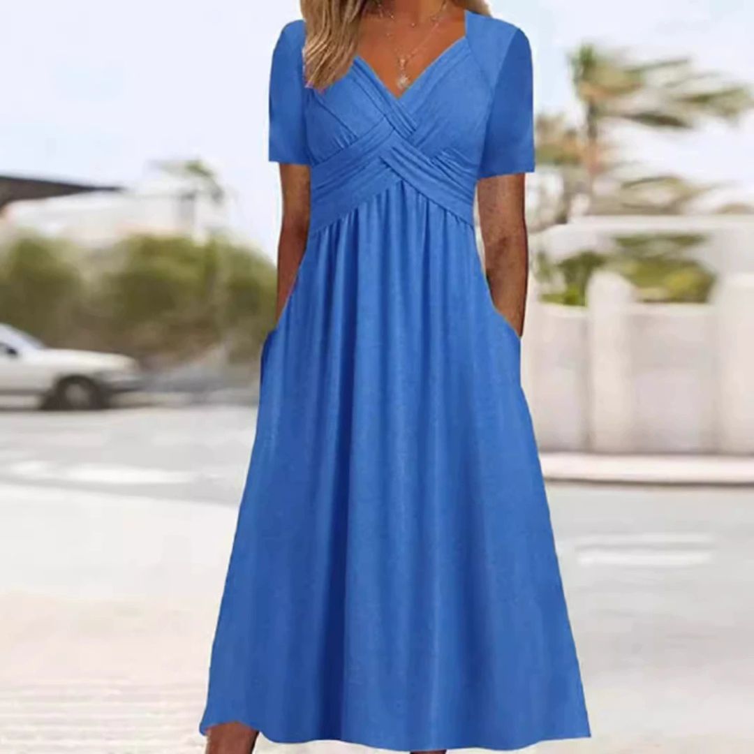 Nicole | Elegant og Slankende Kjole