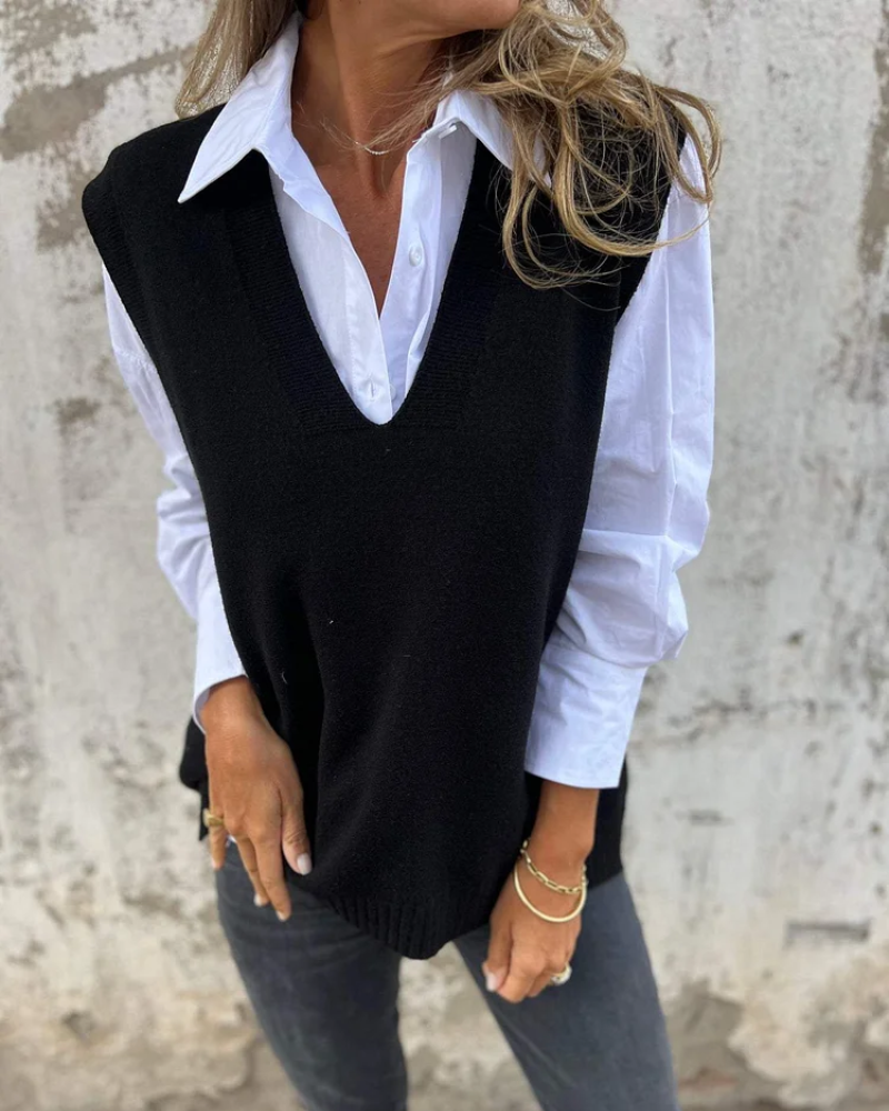 Isa | Strikket Sweater Vest