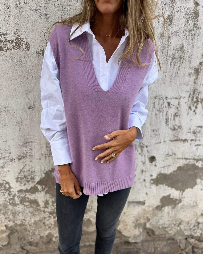 Isa | Strikket Sweater Vest