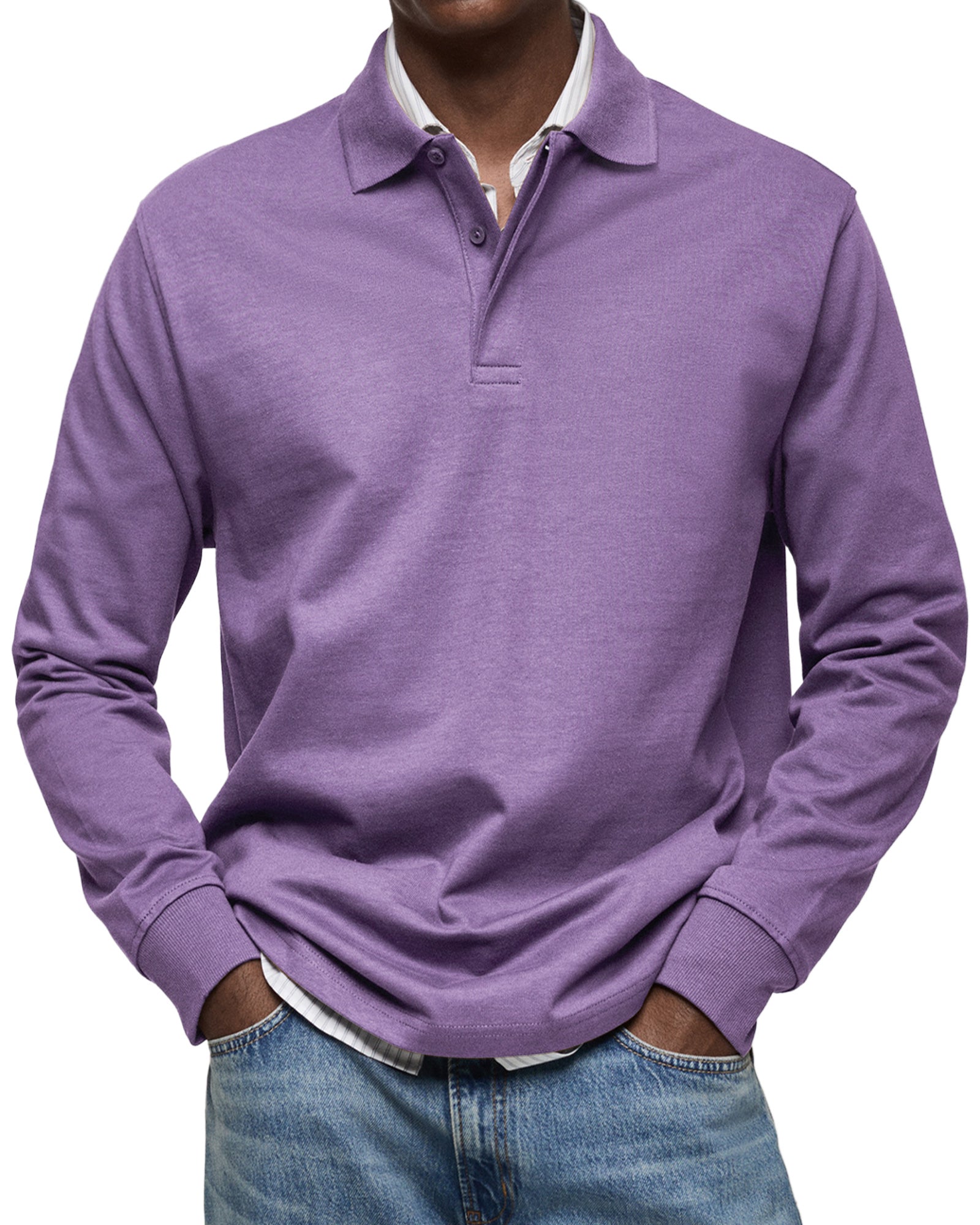 Mikkel – Langærmet Polo med Stil og Sjæl