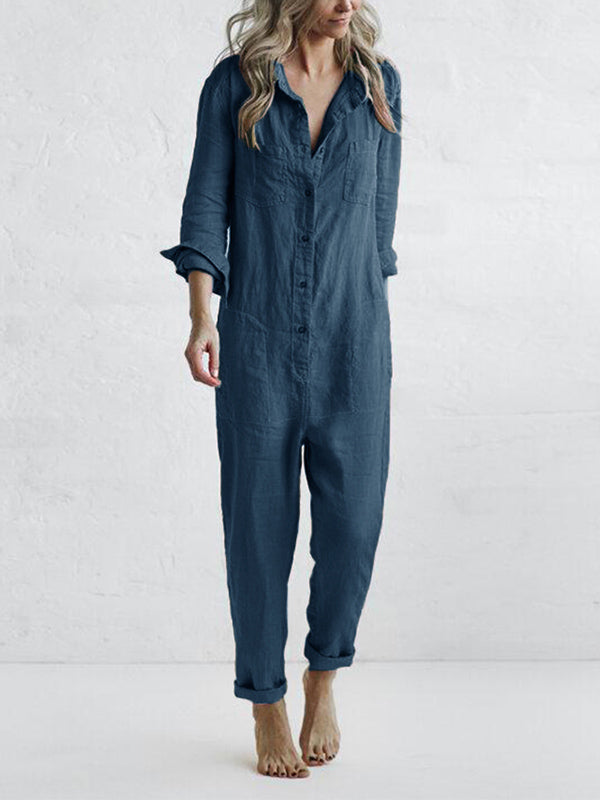 Sofia™ | Langærmet Jumpsuit