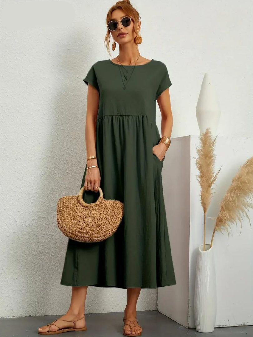 Ivana™ | Forårskjole med tidløs elegance