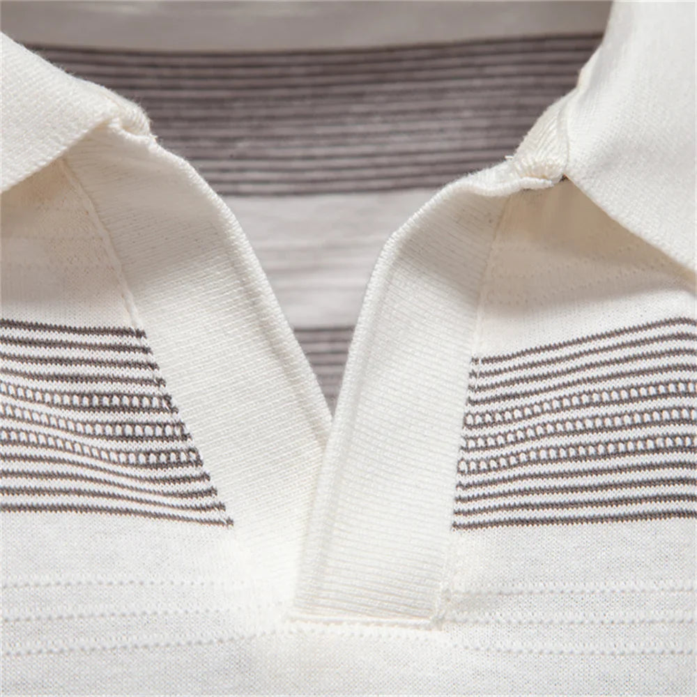 Harold | Afslappet strikket polo