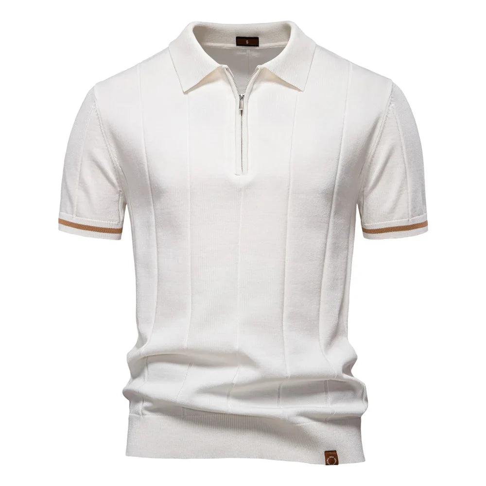 Harold | Poloshirt til mænd med lynlås