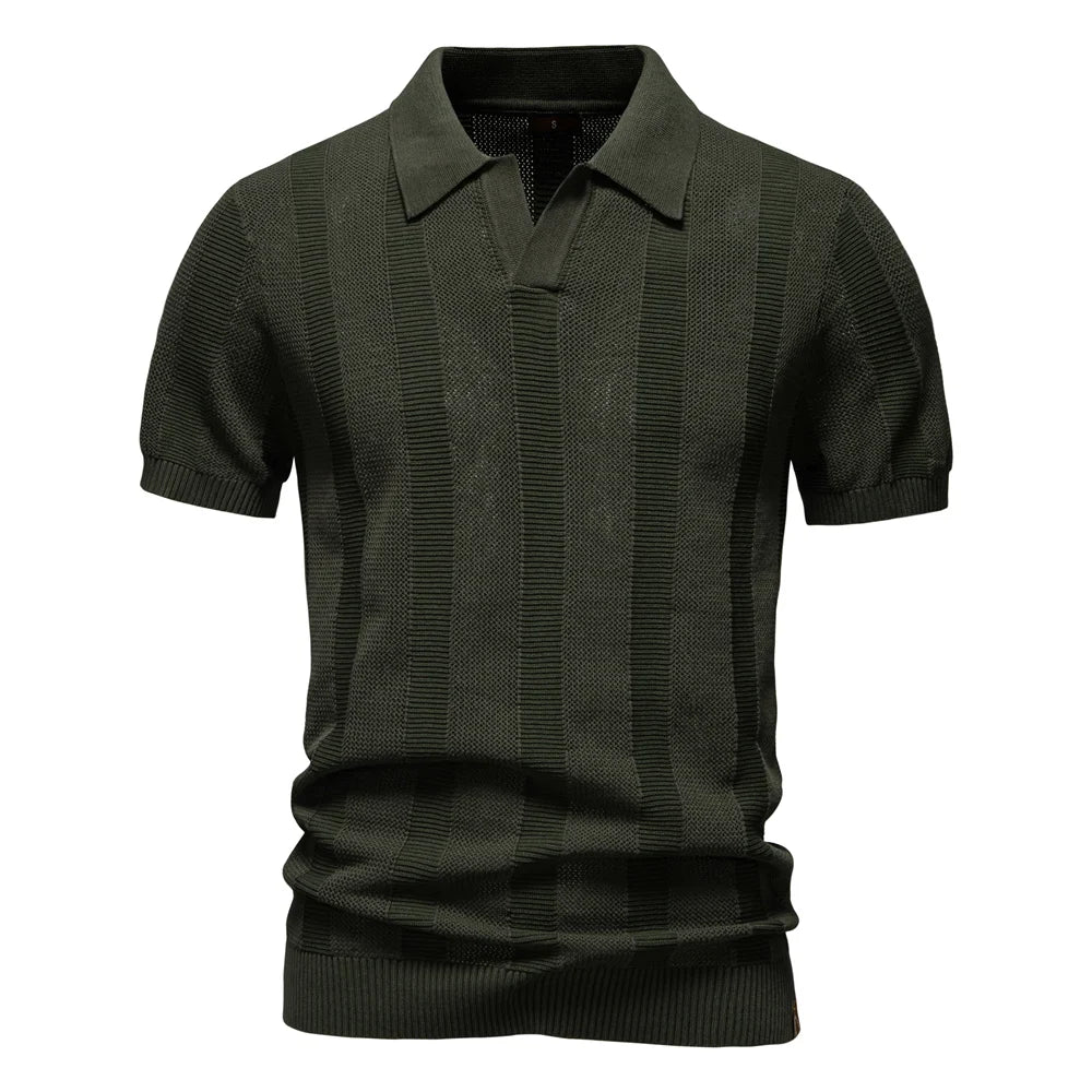 Harold | Stilfuld stribet polo