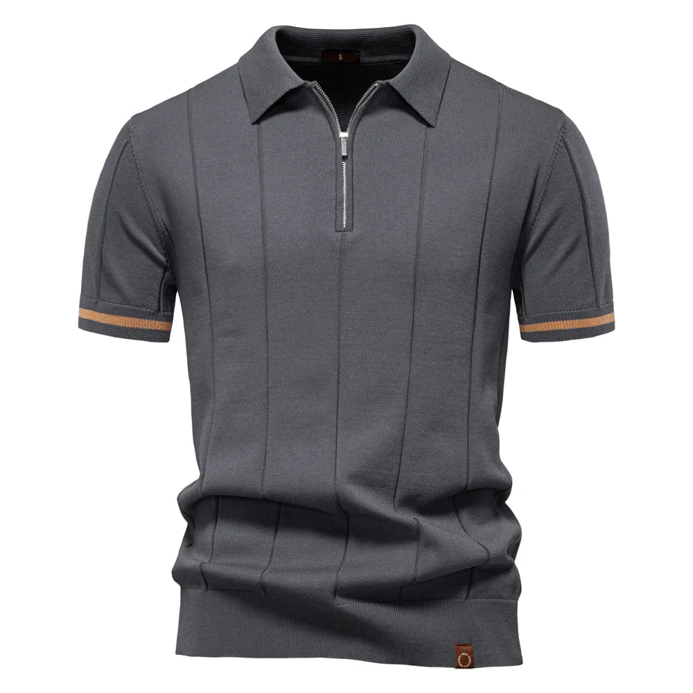 Harold | Poloshirt til mænd med lynlås