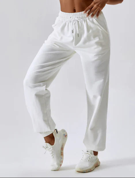 Christa | Stilfulde Stribede Wide-Leg Bukser