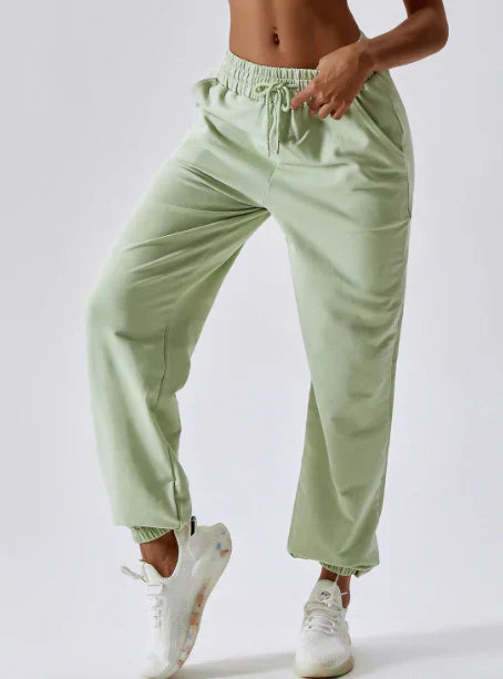 Christa | Stilfulde Stribede Wide-Leg Bukser