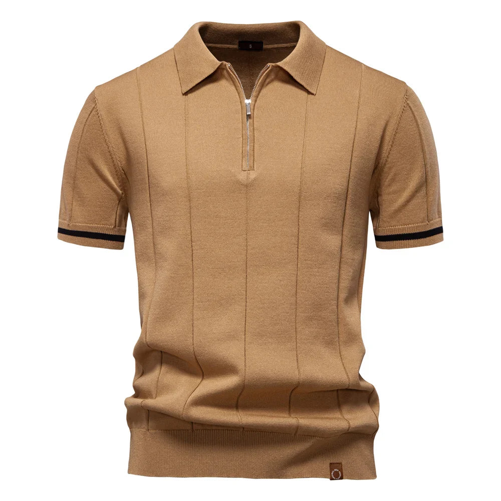 Harold | Poloshirt til mænd med lynlås