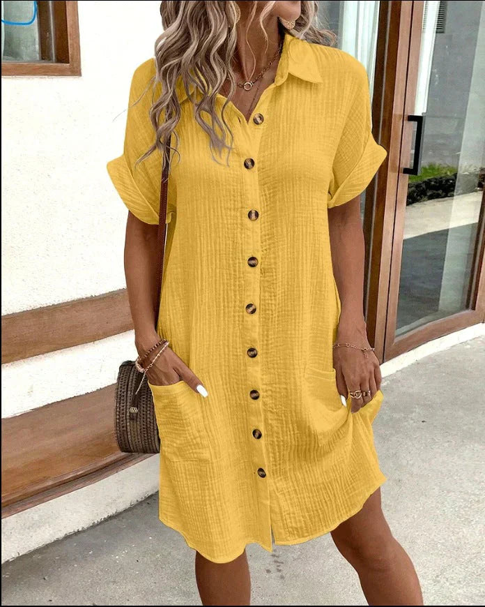 Celest | Elegant Polo-Kjole (Snart udsolgt)