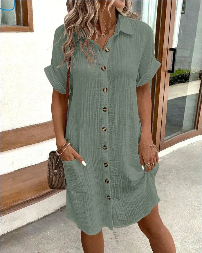 Celest | Elegant Polo-Kjole (Snart udsolgt)