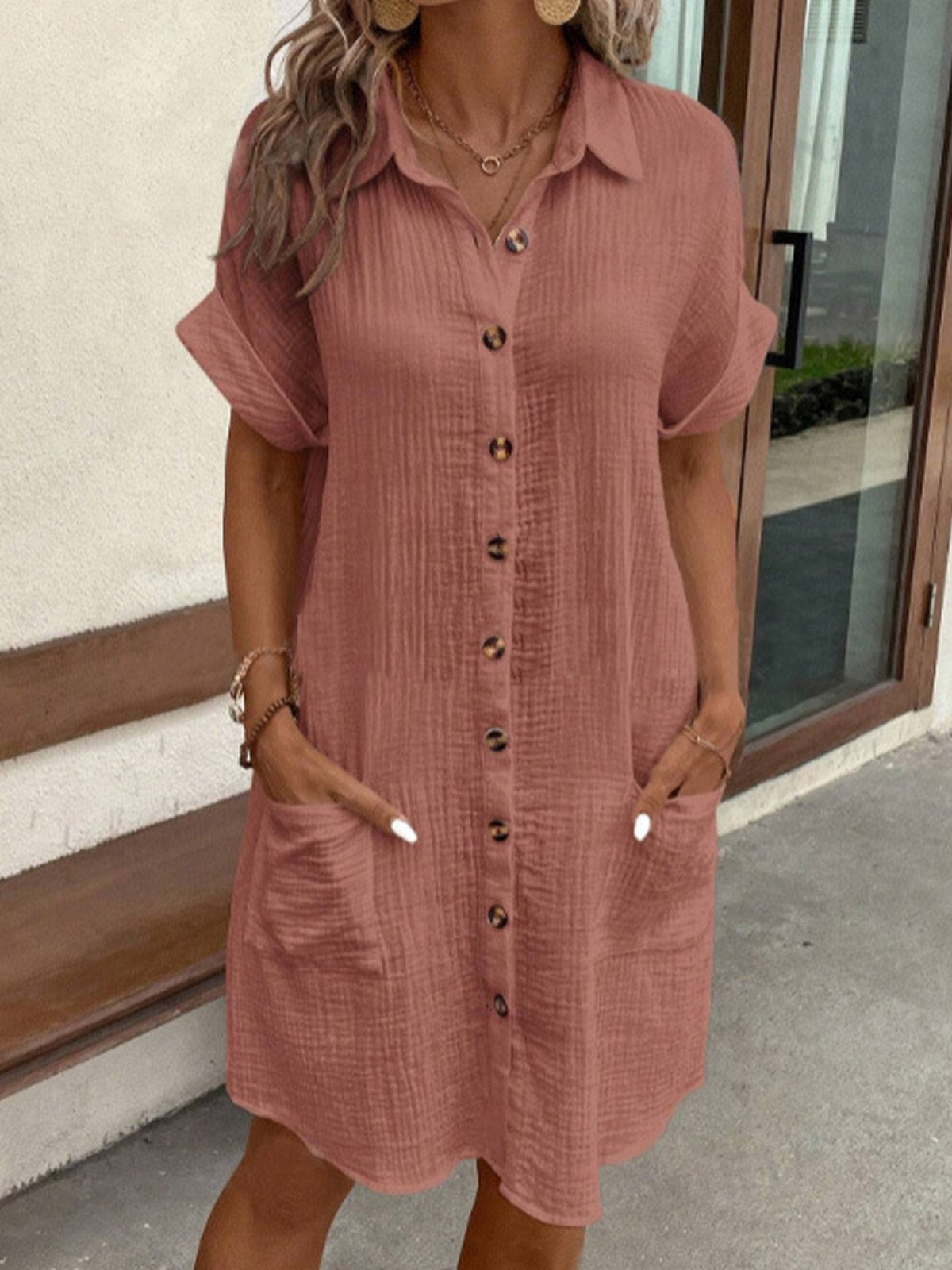 Celest | Elegant Polo-Kjole (Snart udsolgt)