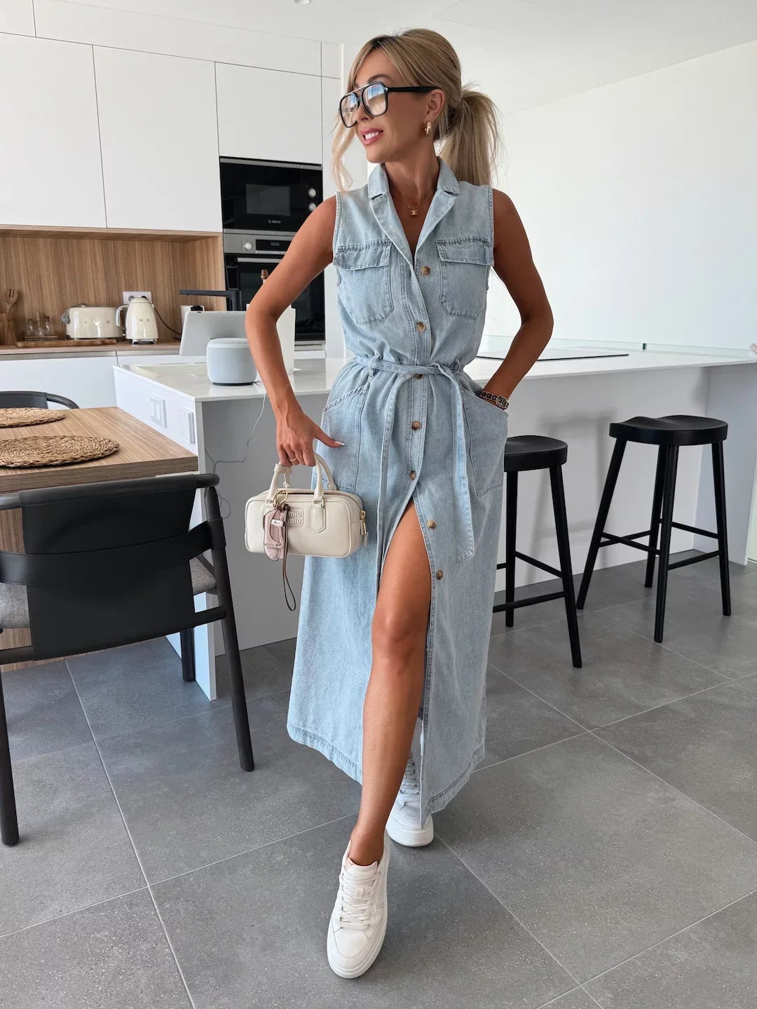LOUISA | KJOLE I DENIM