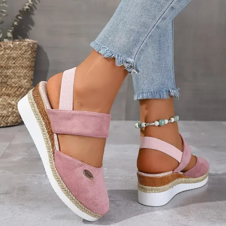 Antonella | Ortopædiske sandaler med plateau, åndbare og casual