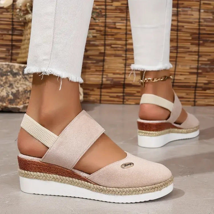 Antonella | Ortopædiske sandaler med plateau, åndbare og casual