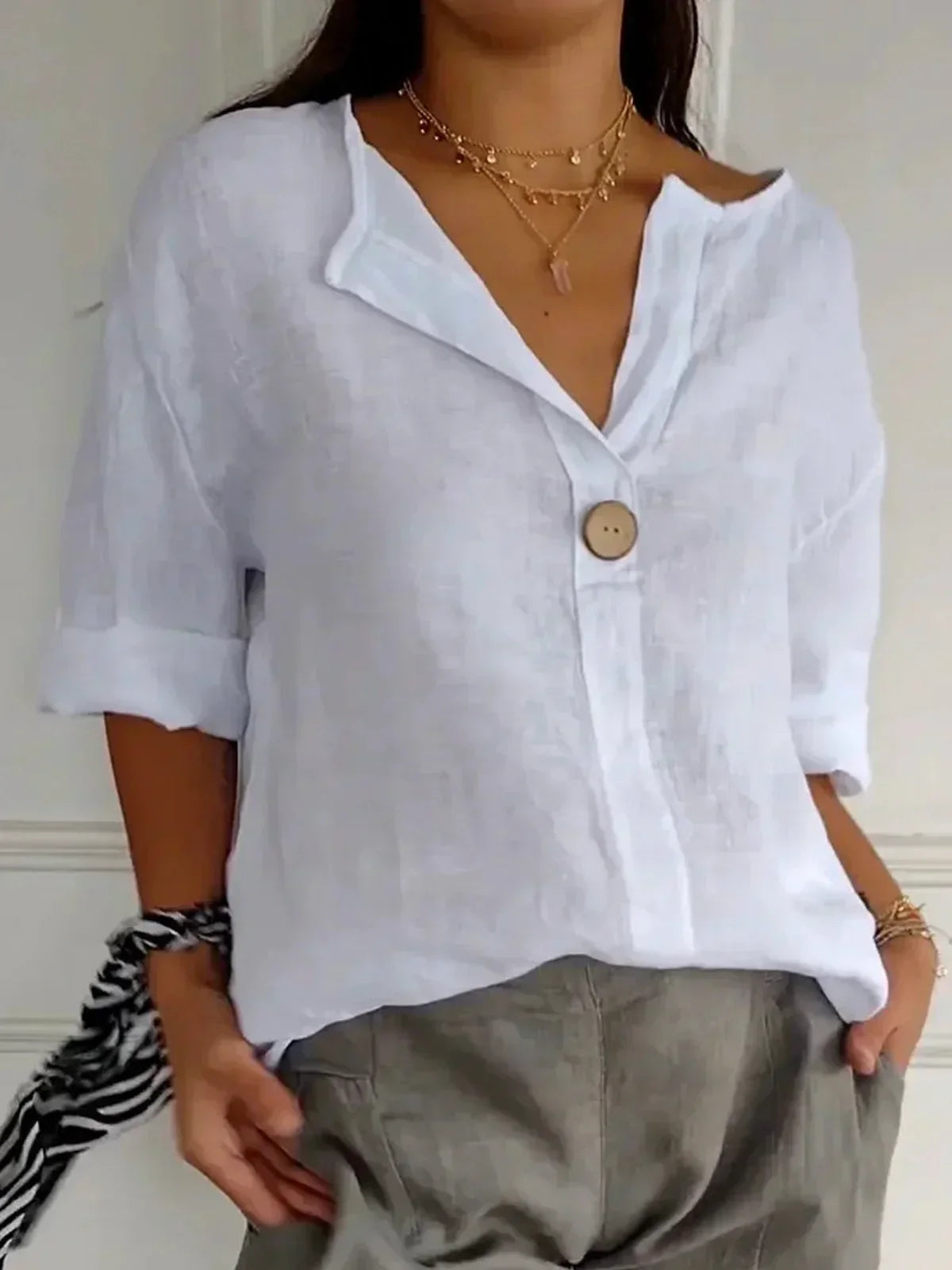 Nora™ | Chic og komfortabel bluse
