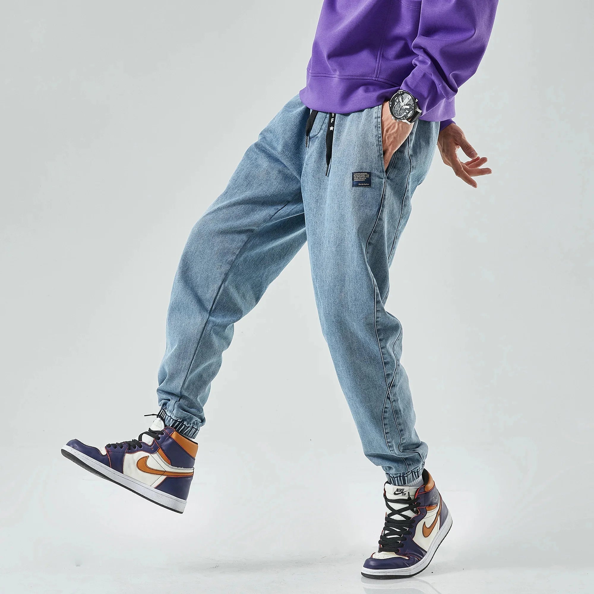 Luciano™ | Classic Denim Joggers